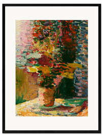 Gerahmter Kunstdruck Blumen