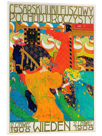 Acrylglasbild Feierliche Prozession zum Kaiserjubiläum, 1908 (Polnisch) - Ludwig Ferdinand Graf