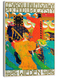 Leinwandbild Feierliche Prozession zum Kaiserjubiläum, 1908 (Polnisch) - Ludwig Ferdinand Graf