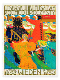 Wandbild Feierliche Prozession zum Kaiserjubiläum, 1908 (Polnisch) - Ludwig Ferdinand Graf