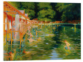 Acrylglasbild Das Schwimmbad