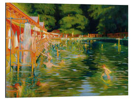 Magnettafel Das Schwimmbad