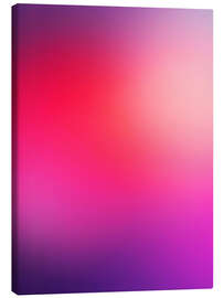 Leinwandbild Aura Pink Purple Vibration II - Ohkimiko