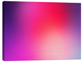 Leinwandbild Aura Pink Purple Vibration I - Ohkimiko