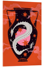 Acrylglasbild Photiarot - Chromakane