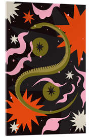 Acrylglasbild Grenzenlos - Chromakane