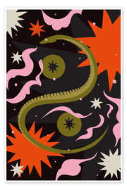 Wandbild Grenzenlos - Chromakane