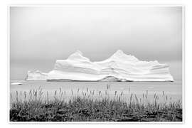 Poster Eisberg in Grönland - GUGIGEI