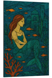 Alubild Im Traum der Tiefe - Sabine Wagner