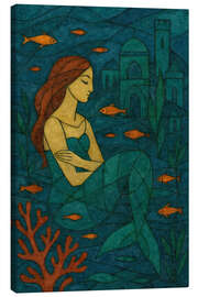 Leinwandbild Im Traum der Tiefe - Sabine Wagner