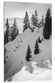 Quadro em plexi-alumínio Laber mountain in the Ammergau Alps, Upper Bavaria - Christian Müringer