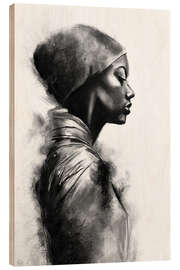 Holzbild Im Licht gehalten - Denny Stoekenbroek