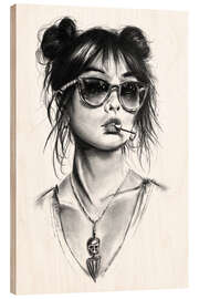 Holzbild Nonchalant - Denny Stoekenbroek