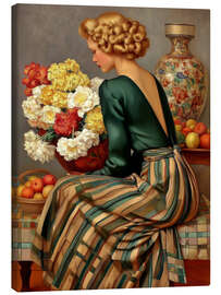 Tableau sur toile Abundance in Graceful Bloom - DejaReve