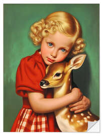 Wandsticker Weihnachtskuscheln