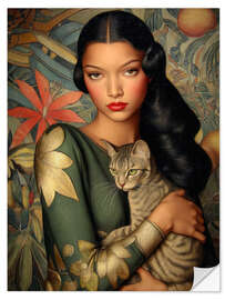 Wandsticker Femme fatale