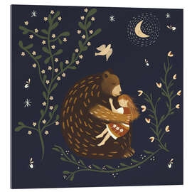 Acrylglasbild Märchenhafte Umarmung - Patruschka