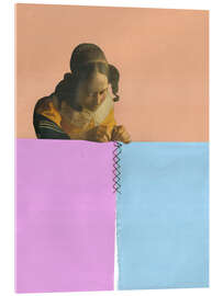 Acrylglasbild Näherin - Carlos Quitério