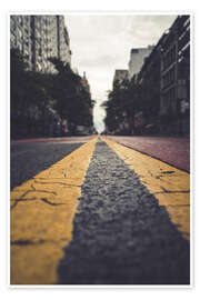 Poster Straßen von New York