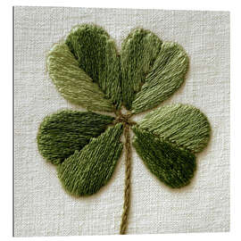 Galleriataulu Sewn Clover II - Paula Freeman