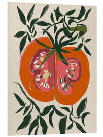 Hartschaumbild Riso Tomato I