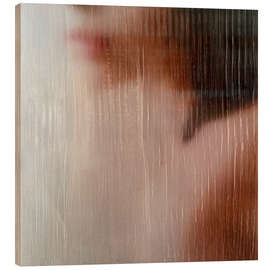 Holzbild Glassine Memory I - Victoria Barnes