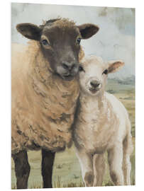 Hartschaumbild Keltische Wiese - Paula Freeman