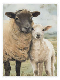 Wandbild Keltische Wiese - Paula Freeman