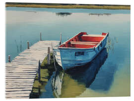 Acrylglasbild Anlegeplatz I - Paula Freeman