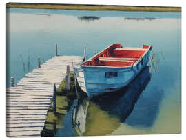 Leinwandbild Anlegeplatz I - Paula Freeman