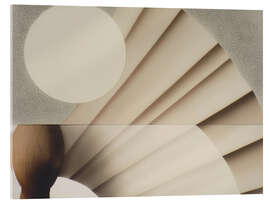 Acrylglasbild Structured Rhythm I - Paula Freeman