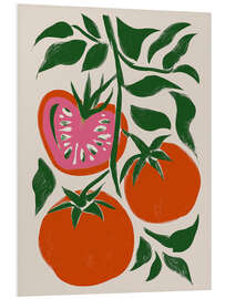 Hartschaumbild Riso Tomato III