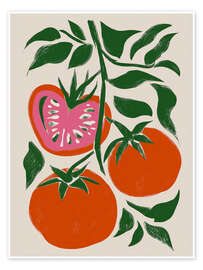 Wandbild Riso Tomato III - Paula Freeman