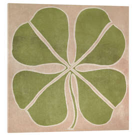 Acrylglasbild Four Leaf IV