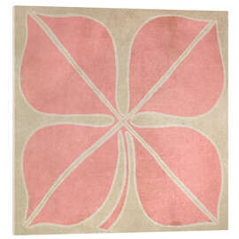 Acrylglasbild Four Leaf II - June Erica Vess