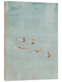 Holzbild Paddle Out I - Grace Popp