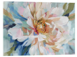 Acrylglasbild Peony Dreamscape II - Paula Freeman