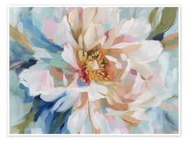Wandbild Peony Dreamscape II - Paula Freeman