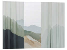 Aluminium print Pale Grace I - Paula Freeman