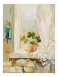 Wandbild Spitze und Klee - Paula Freeman