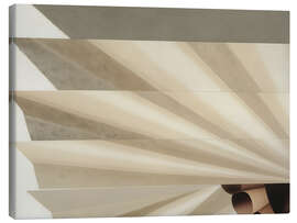 Leinwandbild Strukturierter Rhythmus - Paula Freeman