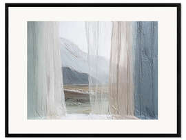 Gerahmter Kunstdruck Soft Drift