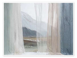 Poster Soft Drift - Paula Freeman