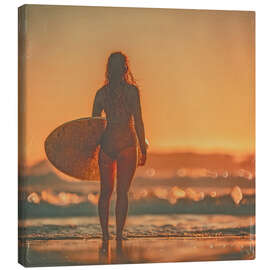 Leinwandbild Malibu Paddleout