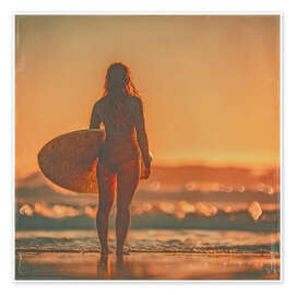 Wandbild Malibu Paddleout - Walker Noble