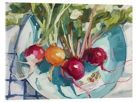 Acrylglasbild Gartenteller III - Paula Freeman