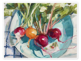 Wandbild Gartenteller III - Paula Freeman