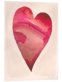 Acrylglasbild Heiliges Herz I