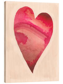 Holzbild Heiliges Herz I