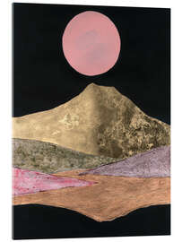 Acrylglasbild Ätherische Mondlandschaft II - Michael Willett